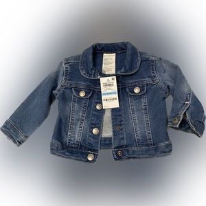 NWT jean jacket 3-6 months